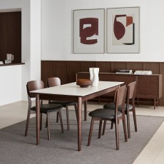 까사미아 카르네 세라믹 테이블 1800 + 가죽체어 6p 방문설치