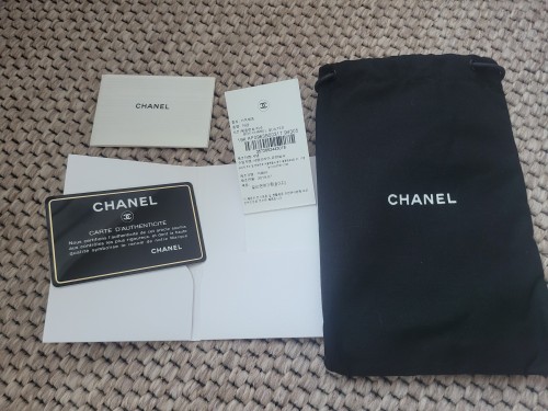 샤넬보이미니파우치